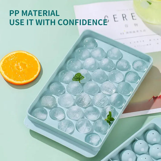 32-Grid Spherical Ice Ball Maker with Lid - My Store