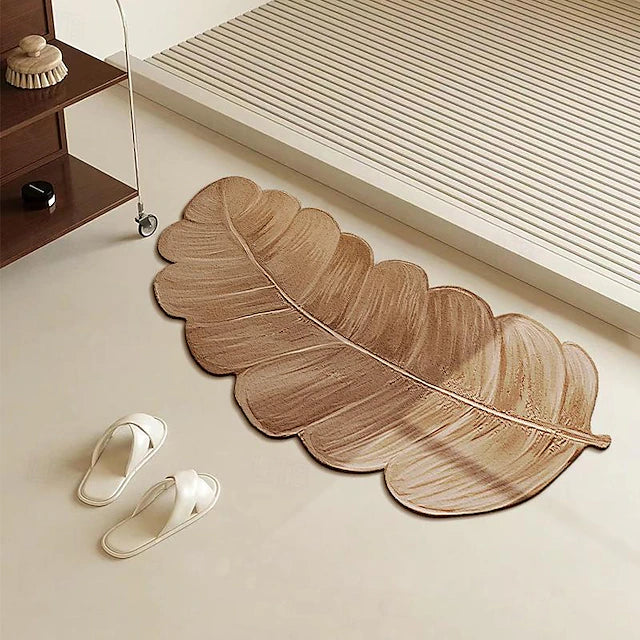 Tropical Banana Leaf Super Absorbent Floor Mat