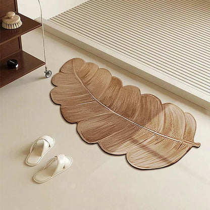 Tropical Banana Leaf Super Absorbent Floor Mat