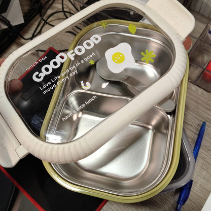 “Good Food” Dual-Compartment Lunch Box - My Store