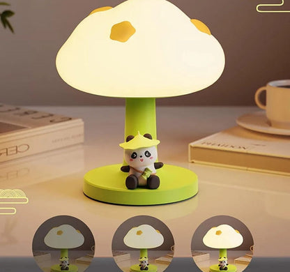 PoPo Panda Soft Silicone Bedside Lamp