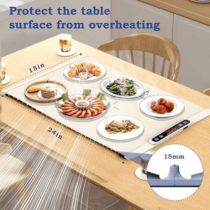 Portable Silicone Food Warming Tray (Professional Grade)
