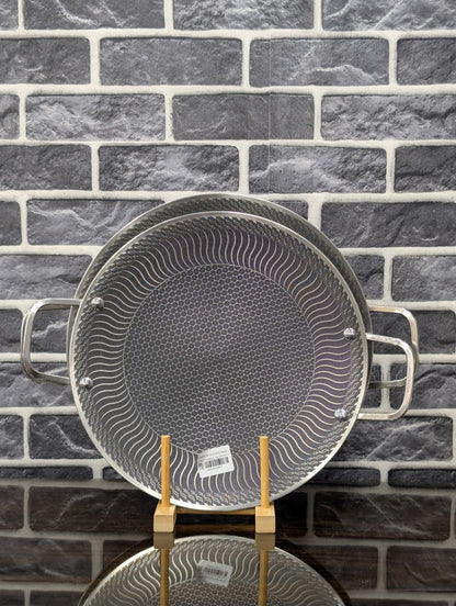 HoneyComb Non-Stick Korean Tawa for Gas Stove & Induction(32cm / 34cm) - My Store