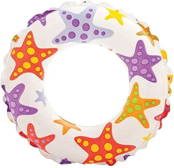 Intex 20" Lively Print Swim Ring (51cm)