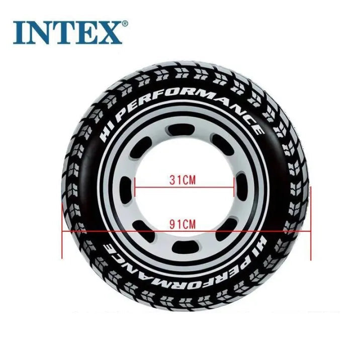 INTEX Inflatable Tire Swim Tube – 36" (91cm)