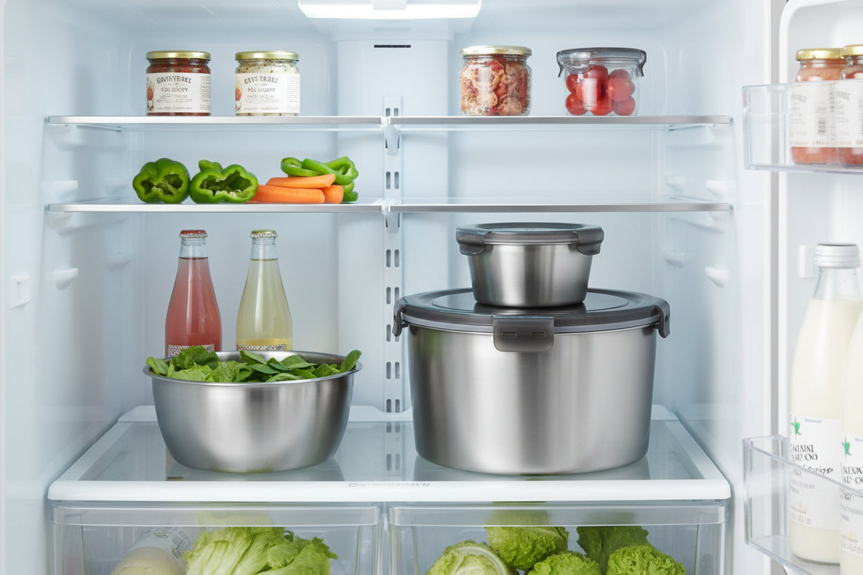 4-Piece Premium Stainless Steel Food Storage Set - My Store