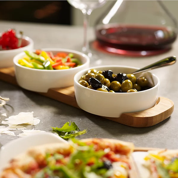 Danny Home Pizza Passion Topping Platter Set 4Pcs - My Store
