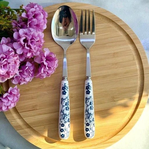 DannyHOME Dinner Fork & Spoon Set – 3 Pieces (19.5cm)