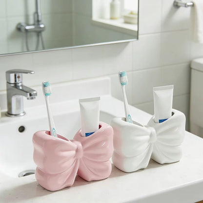 Ceramic Butterfly Knot Multi-Purpose Organizer - My Store