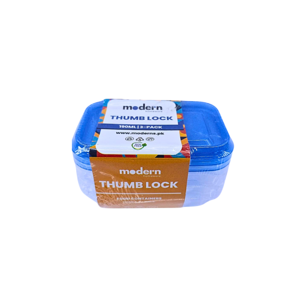 Modern Thumb Lock Container Set of 3 pcs - My Store