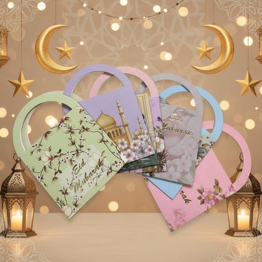 Eid Mubarak Gift Envelope Bags – Pack of 10 - My Store