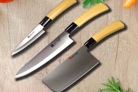 3 Pcs Ying Guns Japanese Knife Set – Premium Stainless Steel - My Store