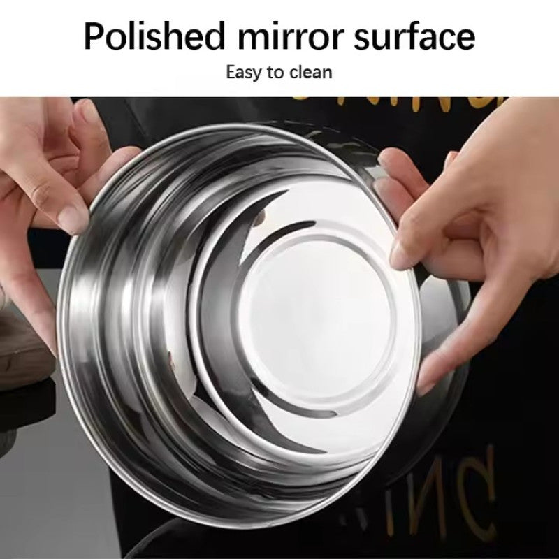 3 Sizes Stainless Steel Food Container with Airtight Plastic Lid - My Store