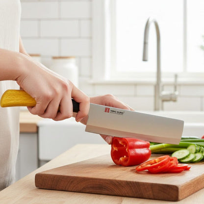3-Piece Japanese-Style Stainless Steel Kitchen Knife Set
