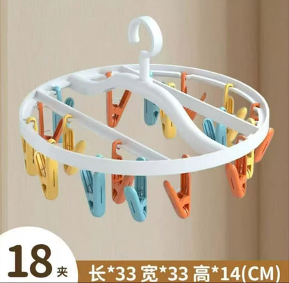 Multi-Clip Windproof Folding Drying Rack - My Store