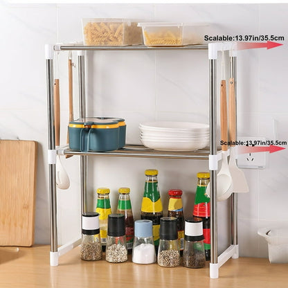 Multi-Functional Telescopic Storage Rack (2-Tier) - My Store