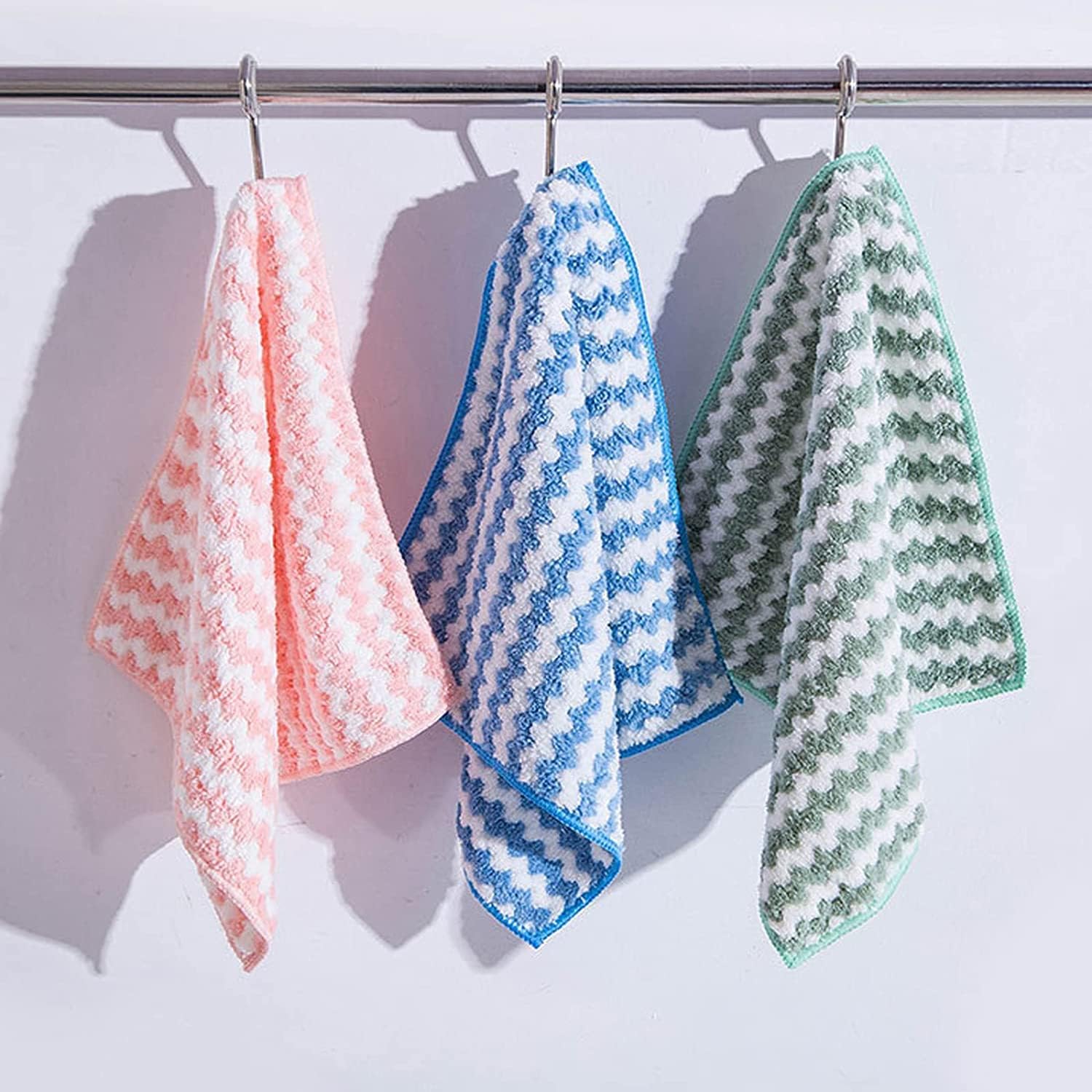 Multipurpose Microfiber Cleaning & Dish Towel Cloths – 5-Piece Value Pack - My Store