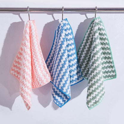 Multipurpose Microfiber Cleaning & Dish Towel Cloths – 5-Piece Value Pack - My Store