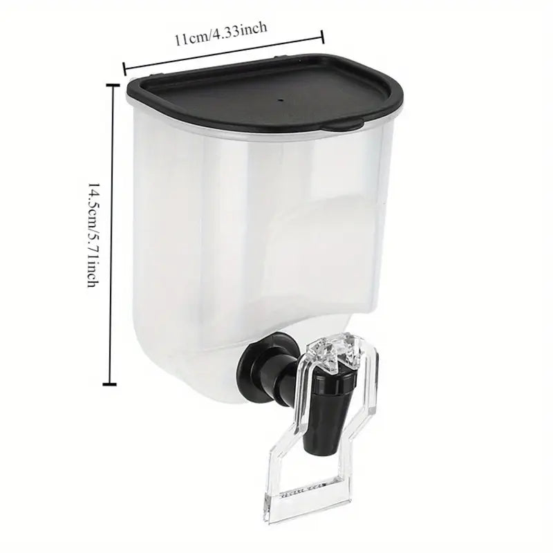 ClearView Wall-Mounted Dispenser for Kitchen & Bathroom 800ML - My Store