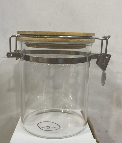 Premium Airtight Glass Storage Jar