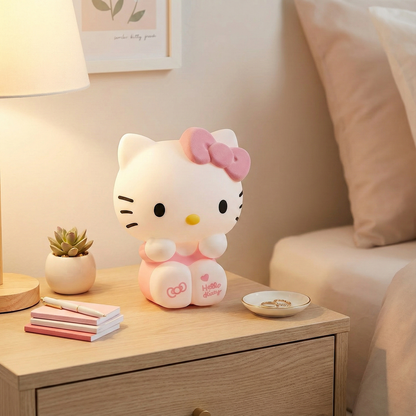 Hello Kitty “Patted” Silicone Night Light Lamp - My Store