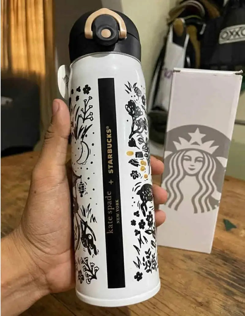 Starbucks 304 Stainless Steel Insulated Coffee Thermos Flask (500ML) - My Store