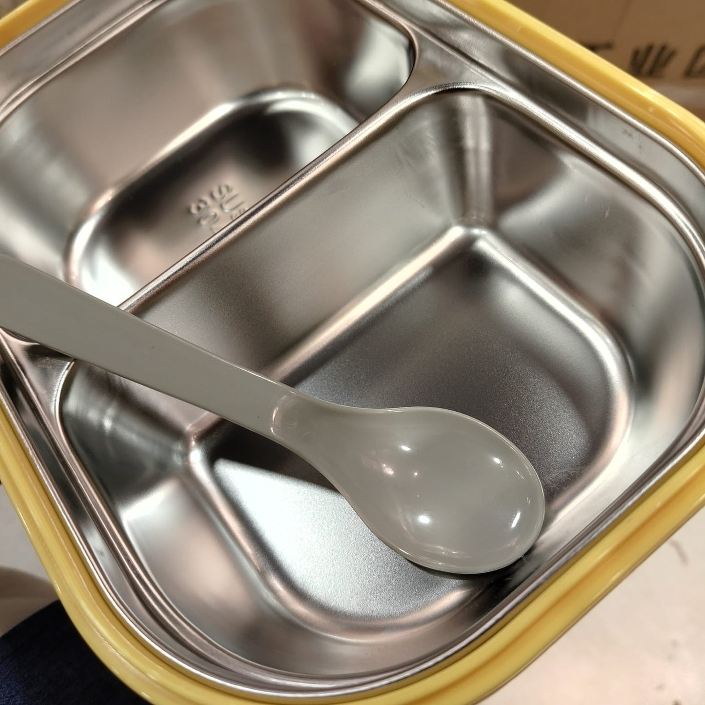 Cute Duck Stainless Steel Lunch Box (2 Compartment) - My Store