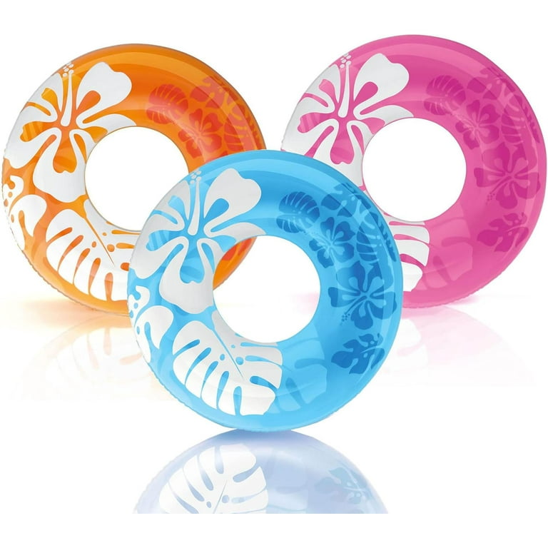 Intex Inflatable Clear Color Tropical Hibiscus Swim Tube (36" / 91cm)
Regular priceRs.2,199.00
