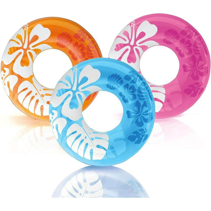 Intex Inflatable Clear Color Tropical Hibiscus Swim Tube (36" / 91cm)
Regular priceRs.2,199.00