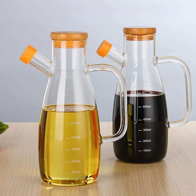 Borosilicate Glass Oil & Liquid Dispenser (900ml)