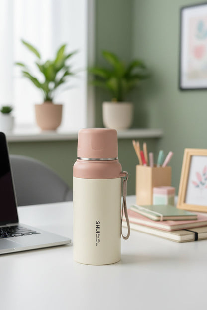 SHUI Premium Insulated Vacuum Flask – 600ml - My Store