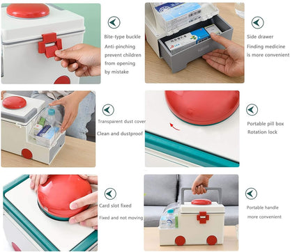 Ambulance Medicine Organizer Box