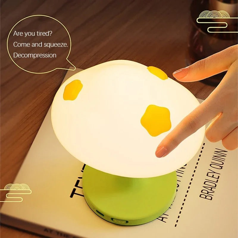 PoPo Panda Soft Silicone Bedside Lamp