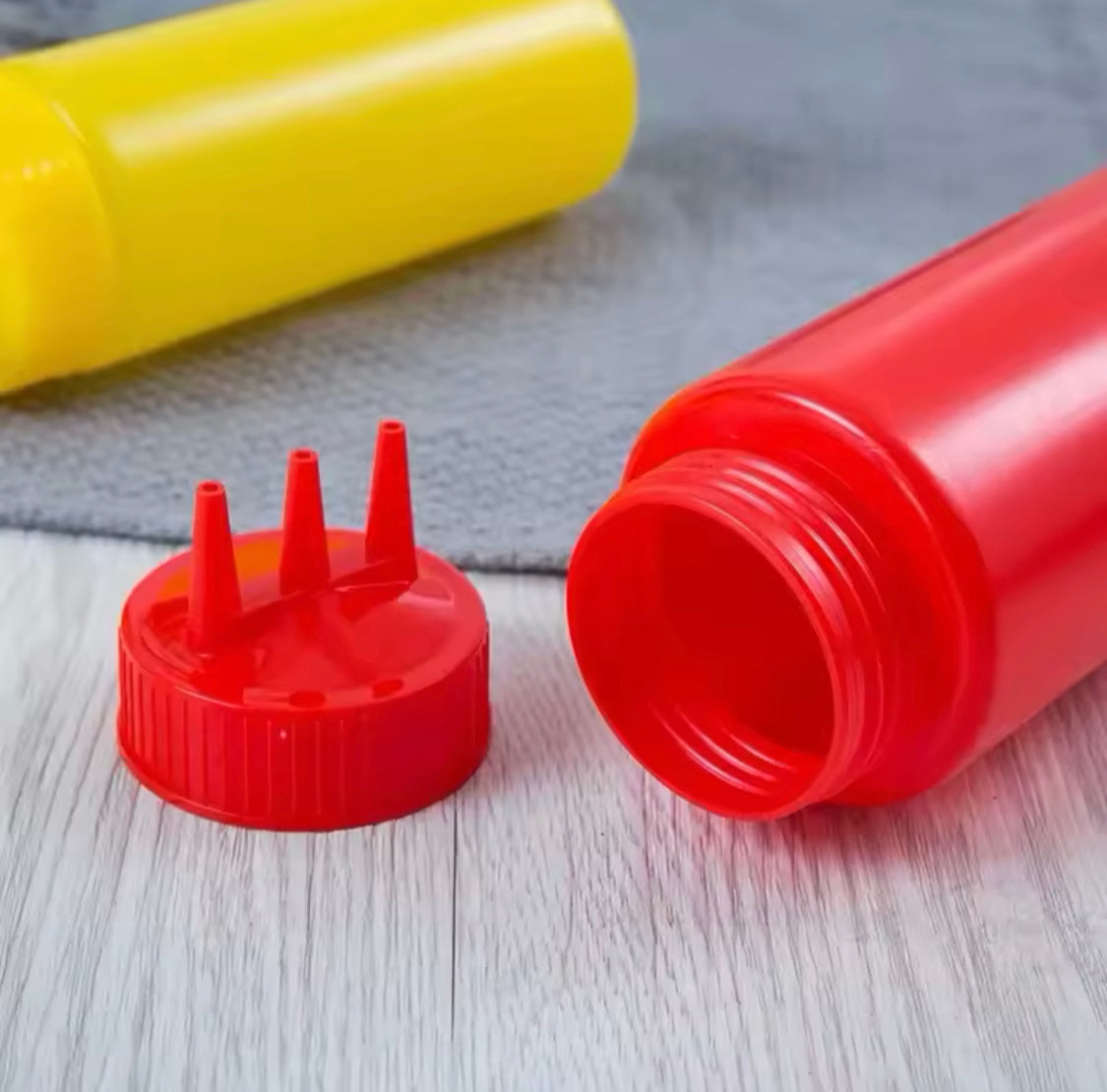 3 Nozzle Squeeze Bottle Set – 2 Pcs (450ml Each) - My Store