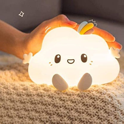 Cute Cloud Night Light Lamp – Soft Glow Kids Bedside Light