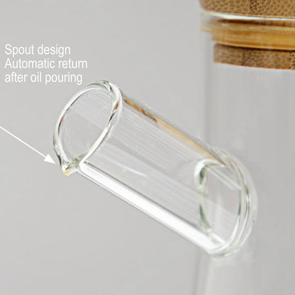 1pc Glass Oil Dispenser with Measurement Markings – 1000ml - My Store