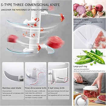 Ecoco Easy Chopper Mincer Mixer Slicer - My Store