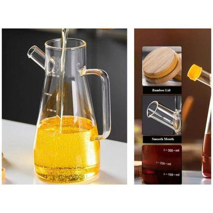 Borosilicate Glass Oil & Liquid Dispenser (900ml)