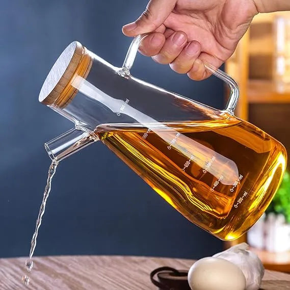 Borosilicate Glass Oil & Liquid Dispenser (900ml)