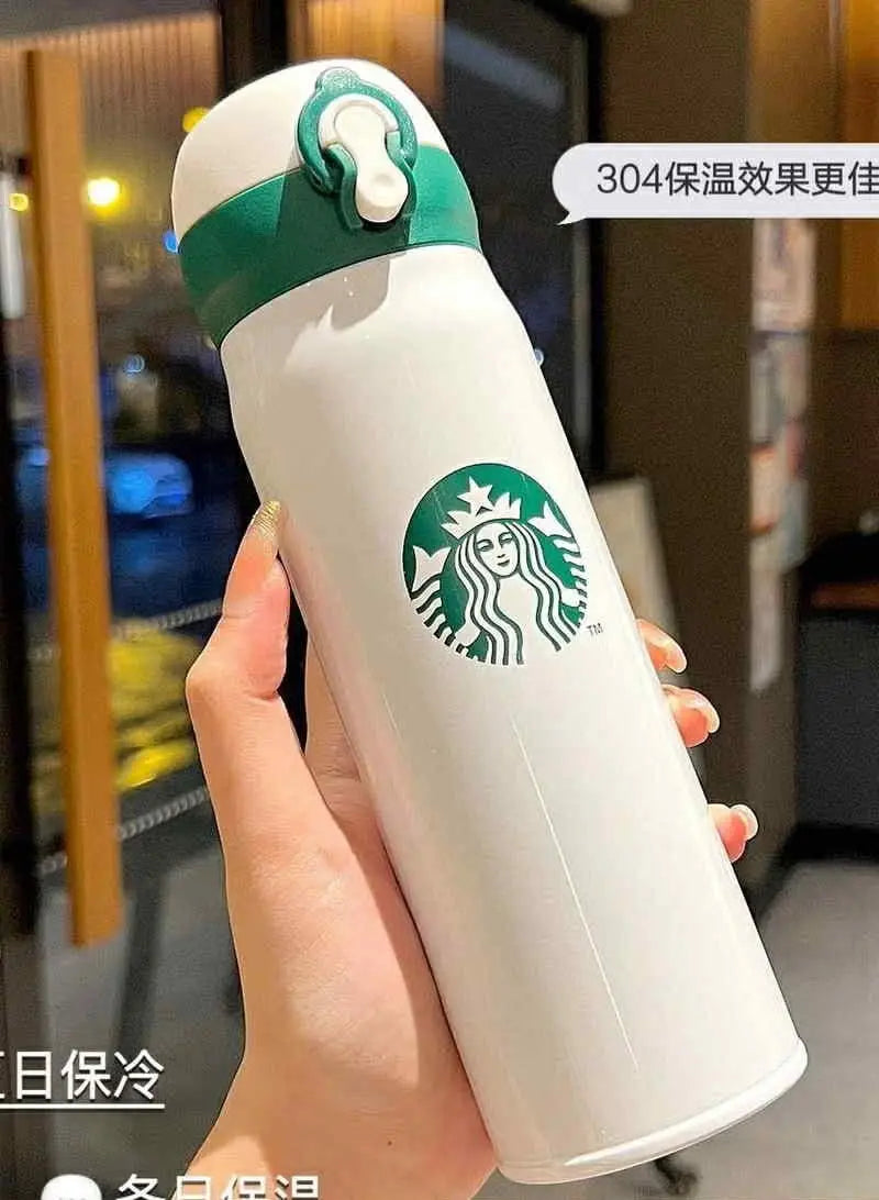 Starbucks 304 Stainless Steel Insulated Coffee Thermos Flask (500ML) - My Store