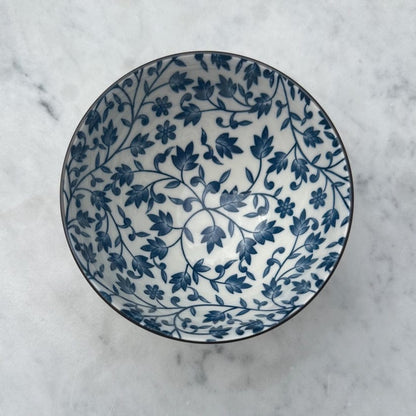 6-Piece Blue & White Ceramic Bowl Set - My Store