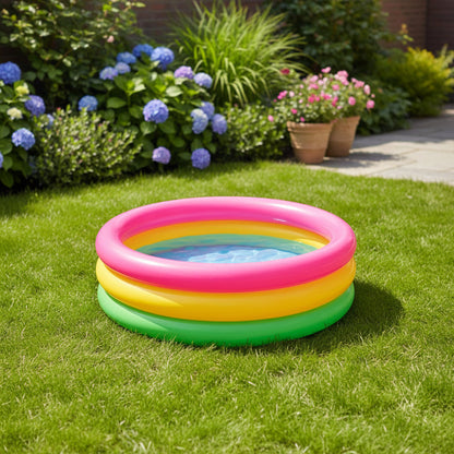 INTEX Sunset Glow 3-Ring Baby Pool