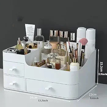 Premium Multi-Compartment Makeup & Cosmetic Organizer