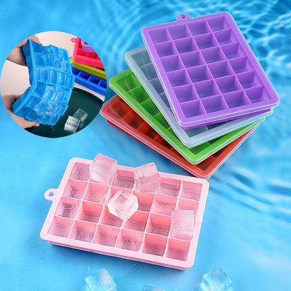15-Grid Ice Cube Tray with Lid - My Store