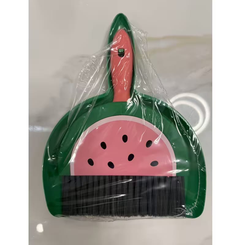 Fruit-Themed Desktop Mini Broom & Dustpan Set