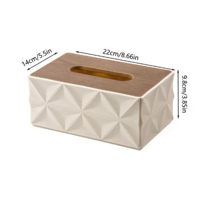 Modern Geometric Tissue Box
