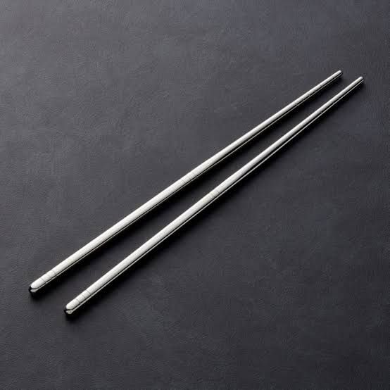 Stainless Steel Chopsticks (10-Piece Set)