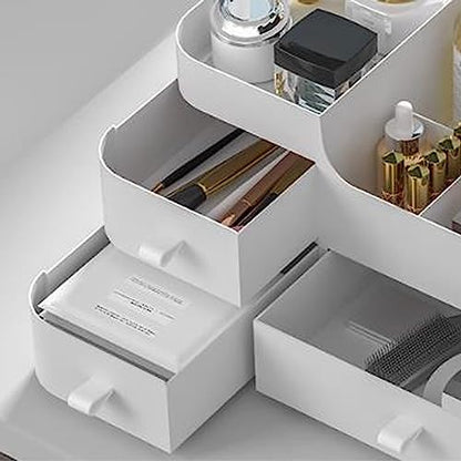 Premium Multi-Compartment Makeup & Cosmetic Organizer