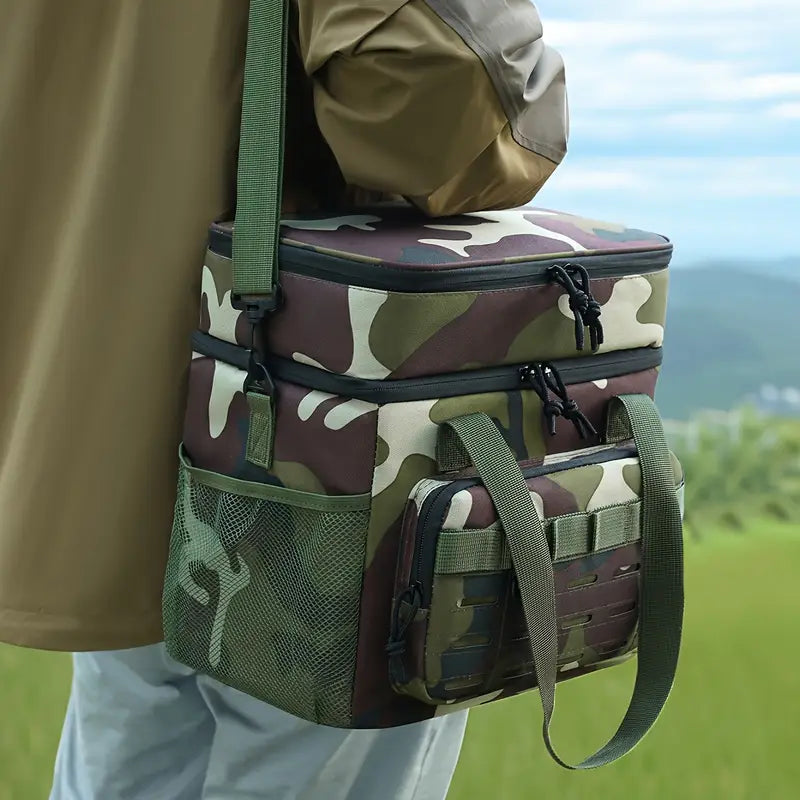 2 Layer Tactical Outdoor Picnic Lunch Bag - My Store