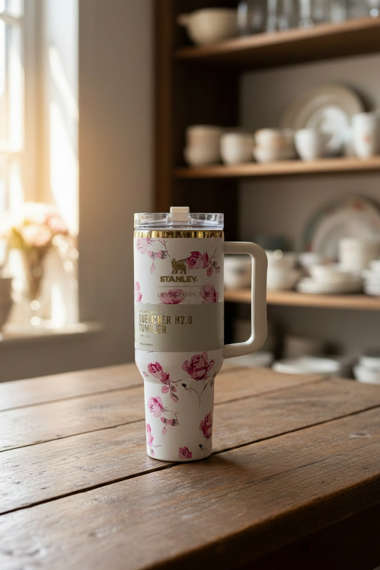 Stanley x LoveShackFancy Quencher H2.0 FlowState™ Tumbler – 40oz (Limited Edition) - My Store